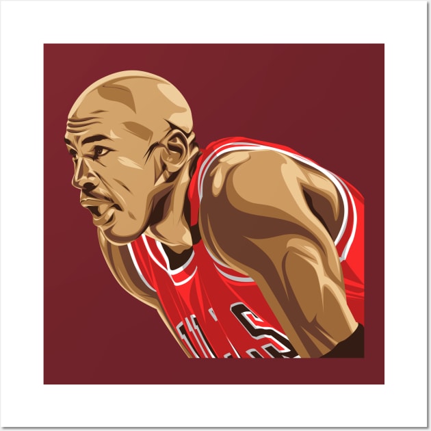 Michael Jordan Wall Art by knnthmrctn